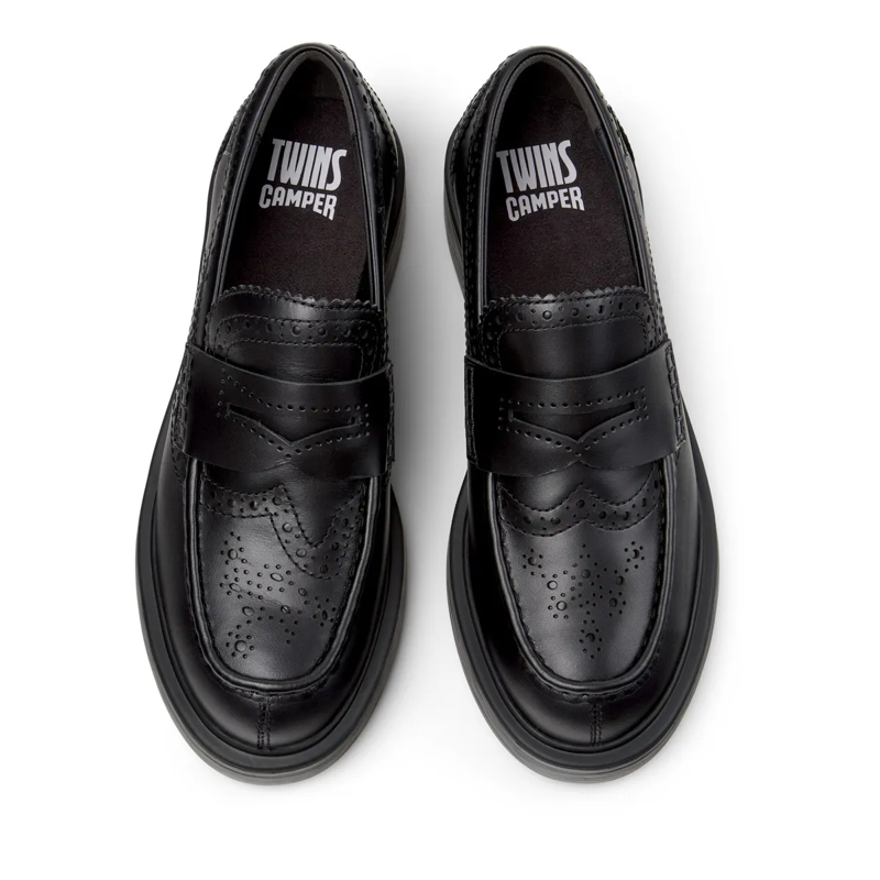 Camper Bootsschuhe Mokassins Dean Twins schwarz(Image 5)