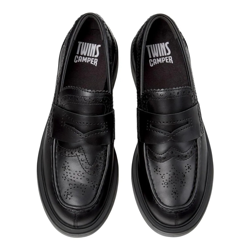 Camper Bootsschuhe Mokassins Dean Twins schwarz(Image 4)
