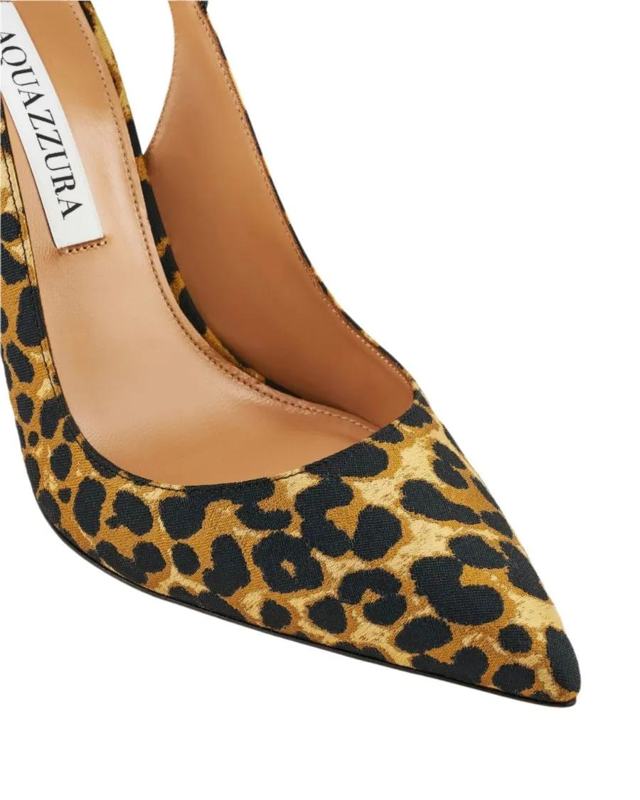 Thumbnail - Aquazzura Hohe Schuhe - Bow Tie Pump 105 - Gr. 38,5 (EU) - in Braun - für Damen