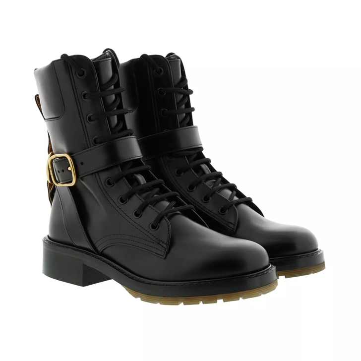 Lace up combat deals boots