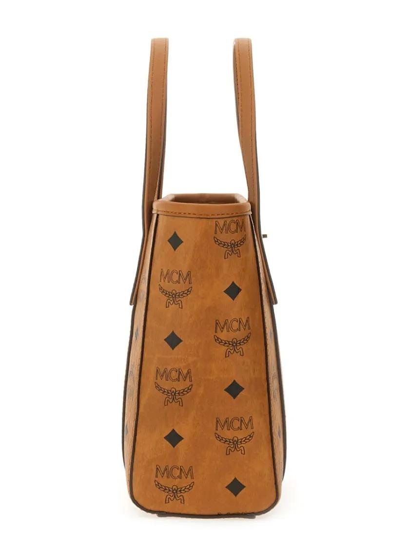 MCM Shoppers & Totes Brown Tote Bag With Versatile Design in bruin