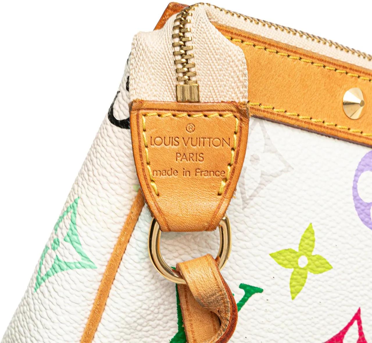 Thumbnail - Louis Vuitton Hobo Bags - Monogram Multicolore Pochette Accessoires - Gr. unisize - in Weiß - für Damen