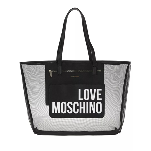 Love Moschino Shopping Bag Black Rymlig shoppingväska