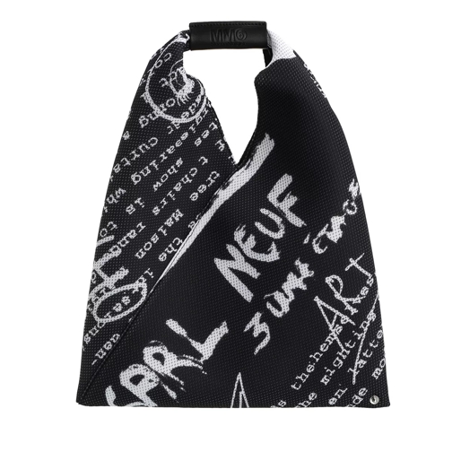 MM6 Maison Margiela Handbag Black/White Rymlig shoppingväska