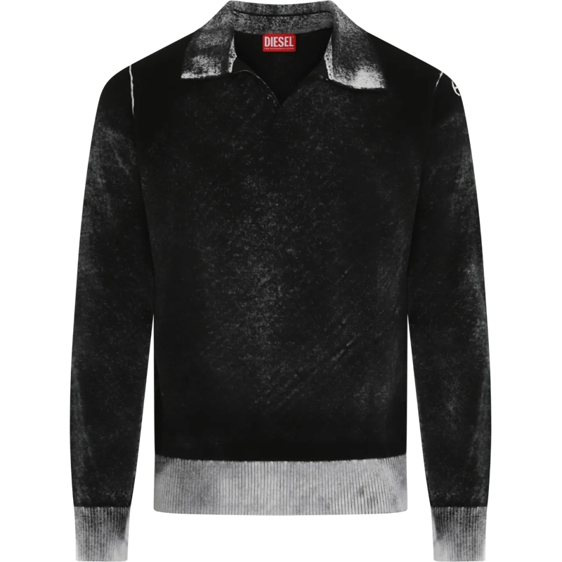 Diesel  Heren K-Lorenzo Knitwear schwarz