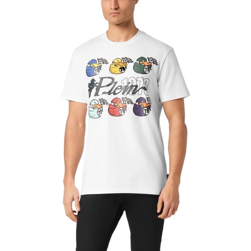 Philipp Plein T-Shirt T-Shirt Duck weiss(Image 2)