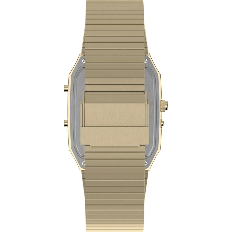 Timex Quarzuhr Quarz Analog & Digital Uhr Q Timex 1982 Fusion Ana gold(Image 3)