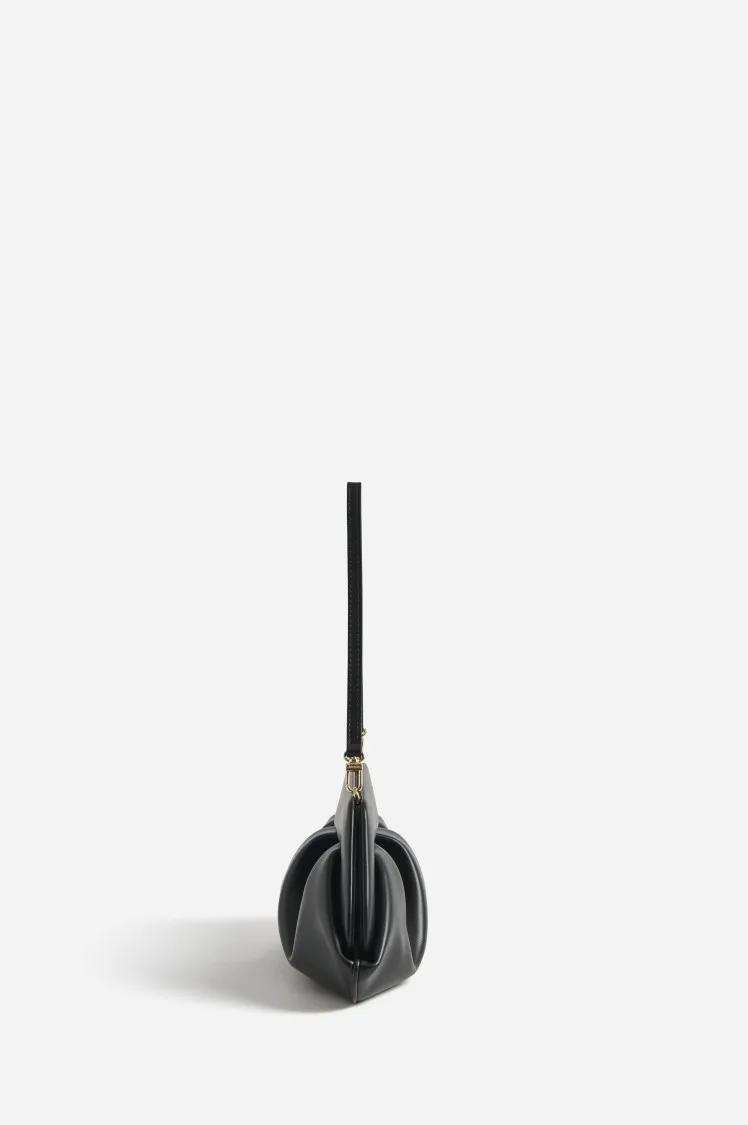 Themoirè Hobo bags Emera Vegan Fabric Bag in zwart