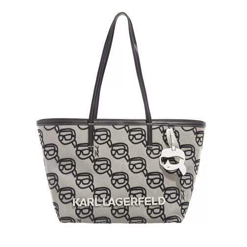 Karl Lagerfeld Ikonik 2.0 Seasonal Tote Cnv Black/Gray Shopping Bag