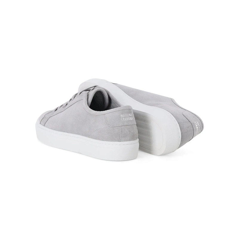 National Standard Schnürschuhe Sneaker aus Leder grau(Image 3)