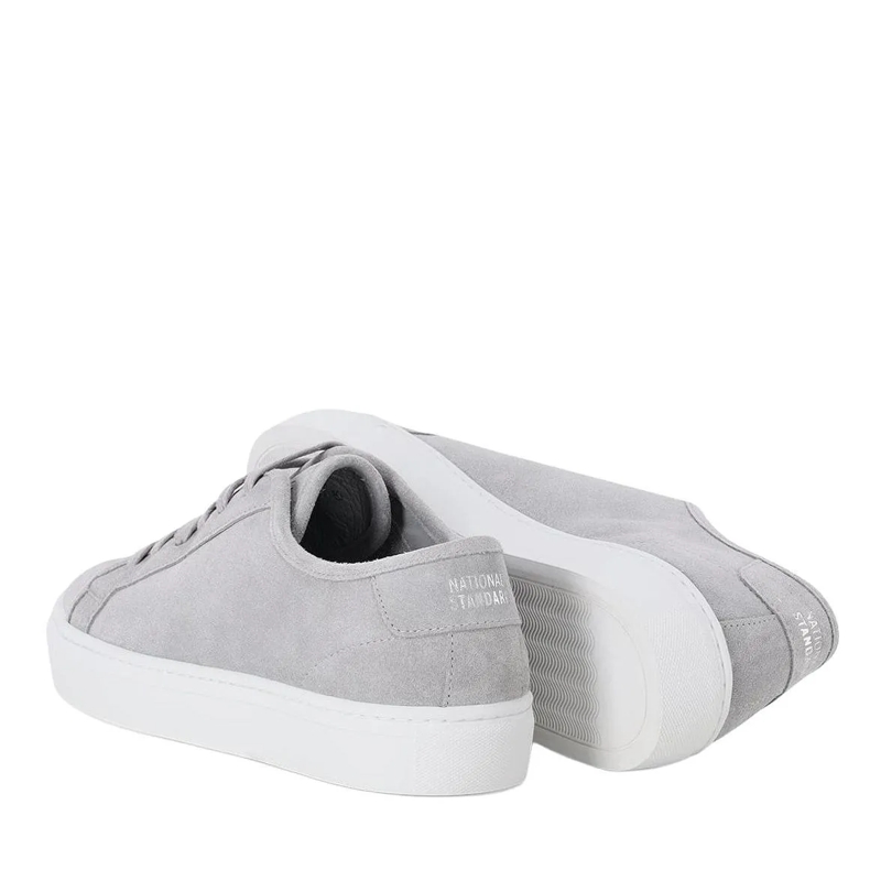 National Standard Schnürschuhe Sneaker aus Leder grau(Image 3)