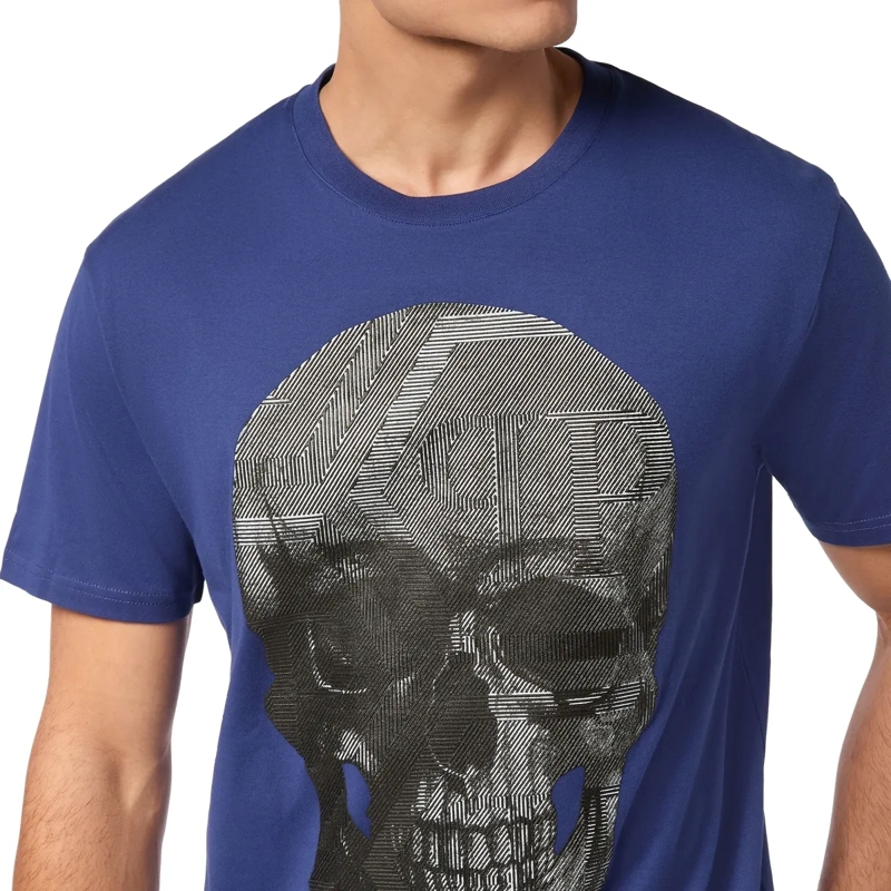 Philipp Plein T-Shirt T-Shirt Skull dunkel-blau(Image 5)