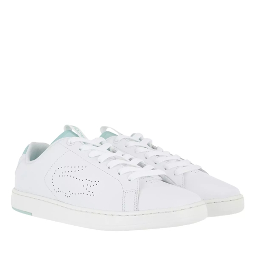 Lacoste Carnaby Evo Light Sneakers White Light Green Low-Top Sneaker