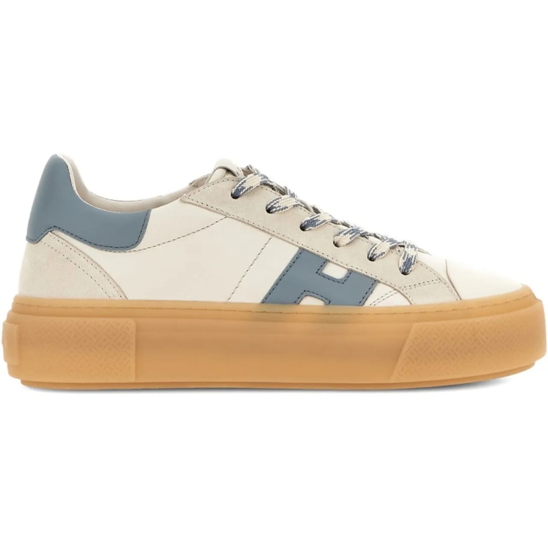 Hogan Low-Top-Sneaker Flat Shoes weiß
