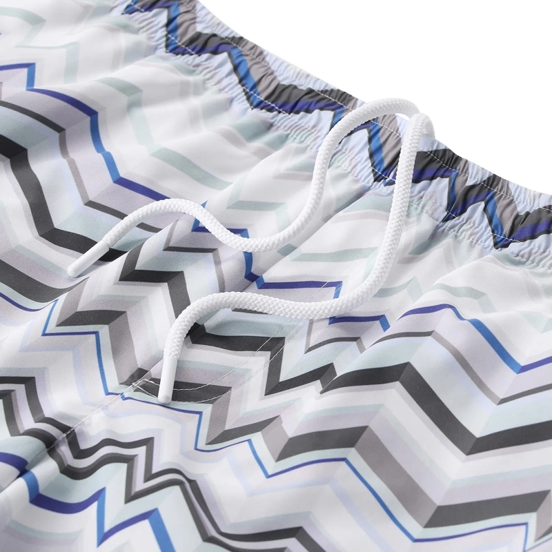 Missoni  Badeshorts mit Muster blau(Image 3)