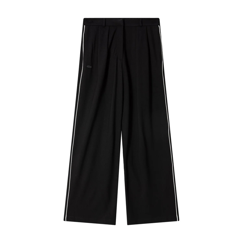 Lacoste Pantalon Sweatpants aus Viskose-Mix schwarz