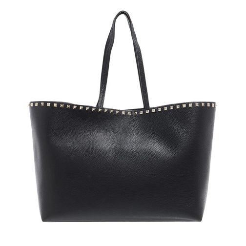 Valentino Garavani Shopper Tote Bag Rockstud Nero