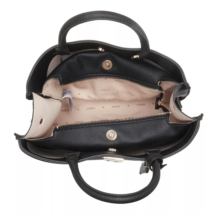 Guess Meridian Girlfriend Satchel Black | Tote