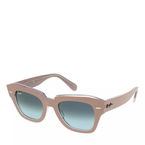 Ray-Ban Unisex Sunglasses Icons 0RB2186 Beige On Transparent Sonnenbrille