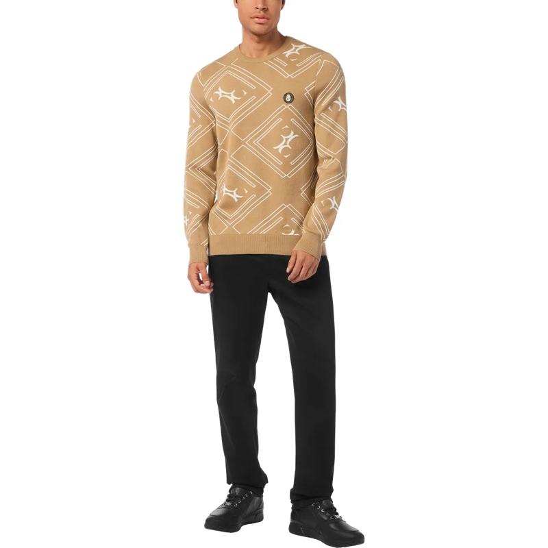 BILLIONAIRE  Pullover Rundhalsausschnitt Ls Love beige(Image 3)