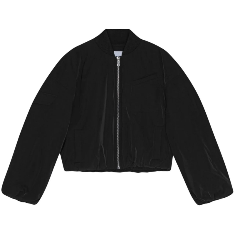 GANNI Übergangsjacke Coats Black schwarz