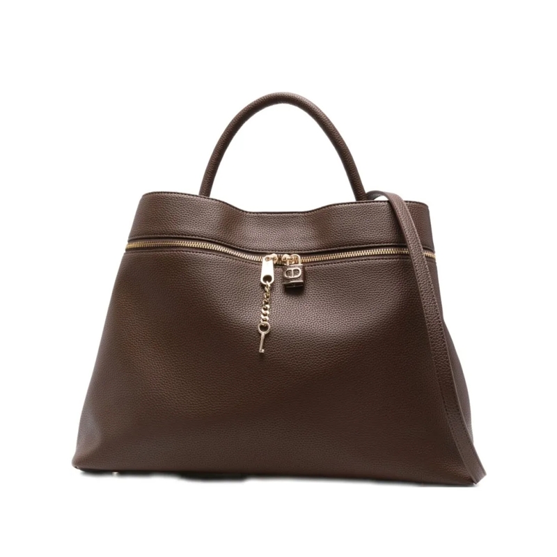 Twin-Set Draagtas Structured Silhouette Bag Brown