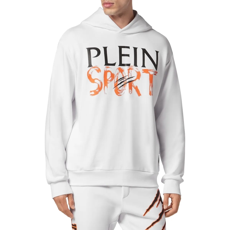 Plein Sport Top Hoodie weiss(Image 3)