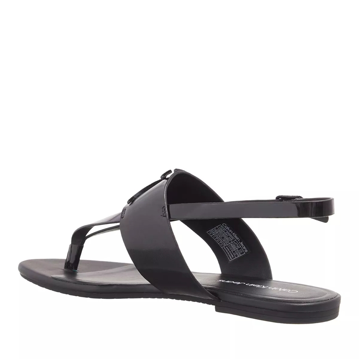 Calvin klein shop sandals black