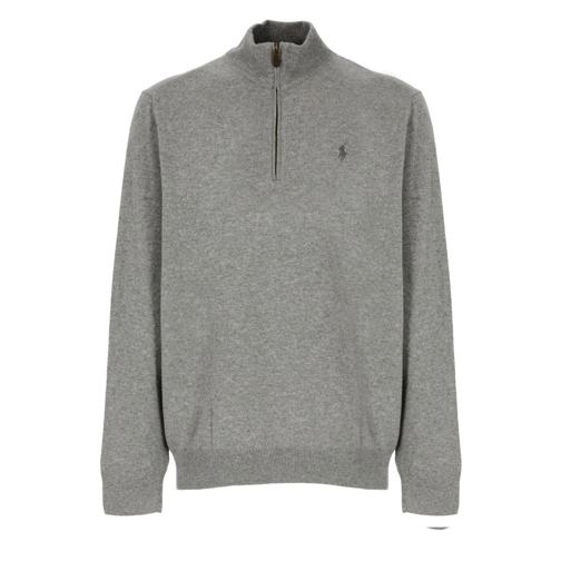 Polo Ralph Lauren Trui Sweater With Pony Grey