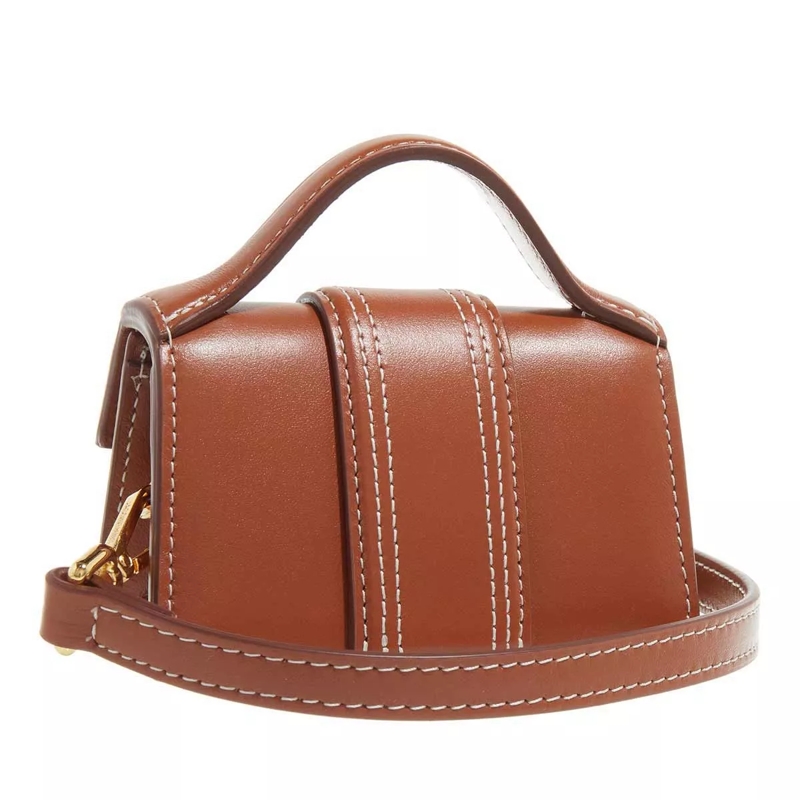 Jacquemus Micro sac Le petit Bambino Mini flap bag Brown(Image 3)