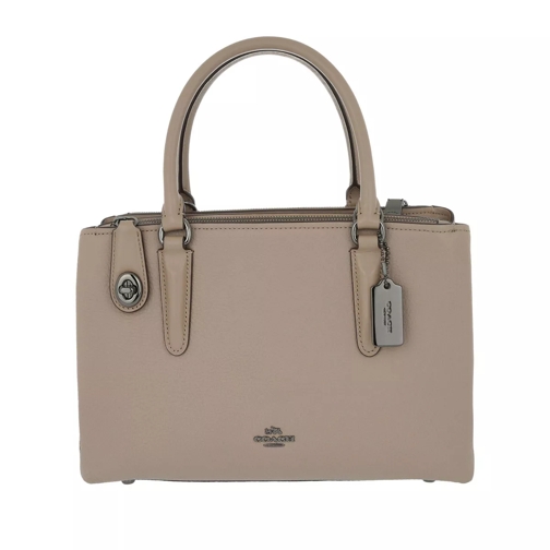 Coach Pebbled Brooklyn Leather Tote Stone Tote