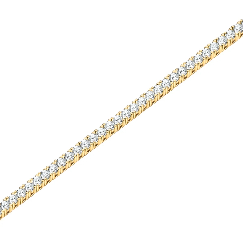 Glanzstücke München Armband Sterling Silber Armband Zirkonia gold(Image 2)