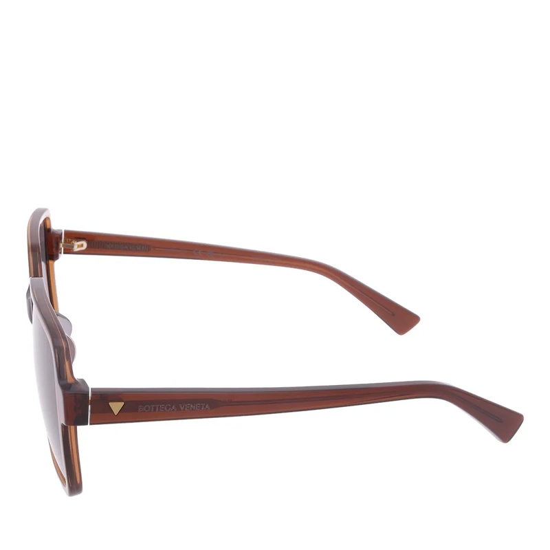 Bottega Veneta Sonnenbrille BV1317SK-004 Brown-Brown-Grey(Image 4)