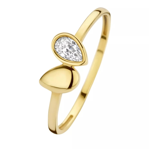BELORO Monte Napoleone Natalia 9 karat ring with zirconia Gold Ring