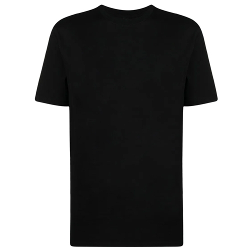 Jil Sander T-Shirts Black Cotton T-Shirt Black