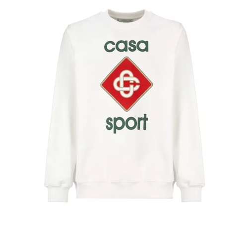 Casablanca Casa Sport Icon Sweatshirt White 