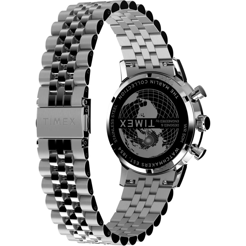 Timex Chronograph Quartz Chronograph Watch Marlinâ® silber(Image 5)