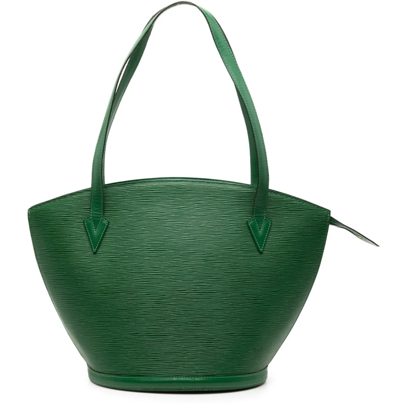 Louis Vuitton Schultertasche Epi Saint Jacques GM Long Strap grün