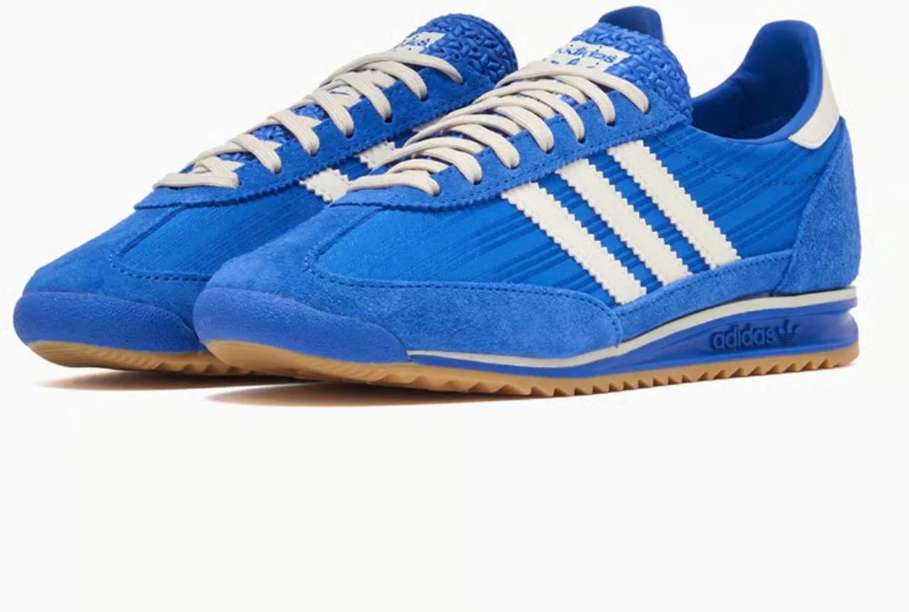 Thumbnail - Adidas Low-Top Sneaker - Sl 72 Og W Blue/crewht/gum1 - Gr. US_5_5 - in Blau - für Damen