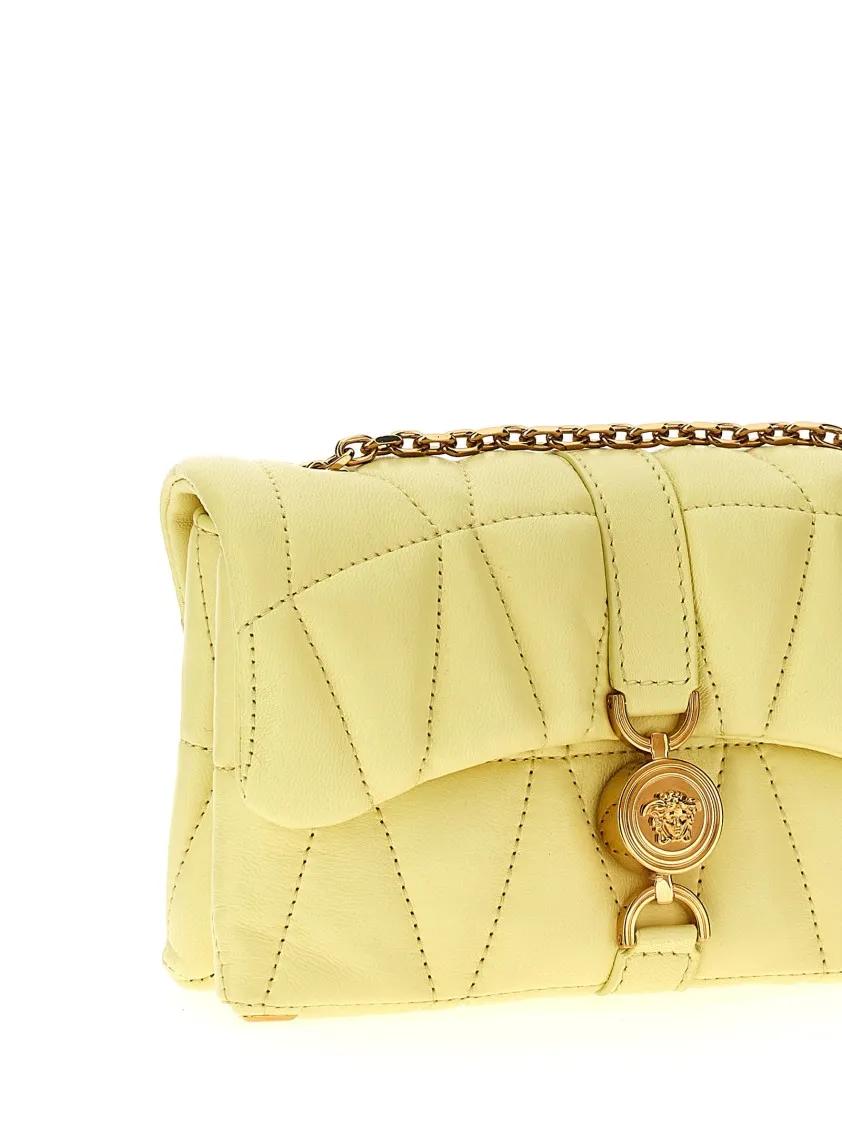 Versace Clutches 'Mini Kleio' Clutch in geel