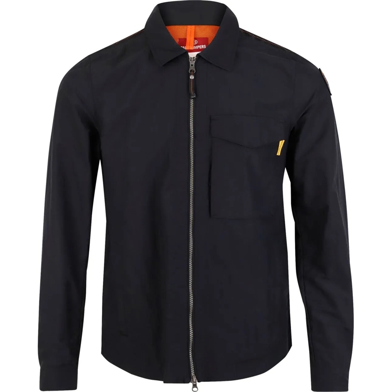 Parajumpers Legeres Oberteil Rayner Overshirt Smash schwarz