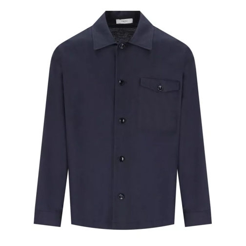 Cruna Opera Blue Overshirt Blue 