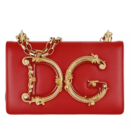 Dolce&Gabbana DG Girls Crossbody Bag Rosso/Scuro Crossbodytas