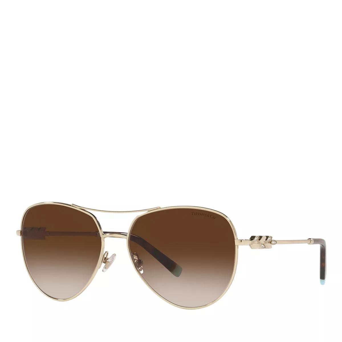 Tiffany & Co. Sonnenbrille - Sunglasses 0TF3083B - Gr. unisize - in Gold - für Damen