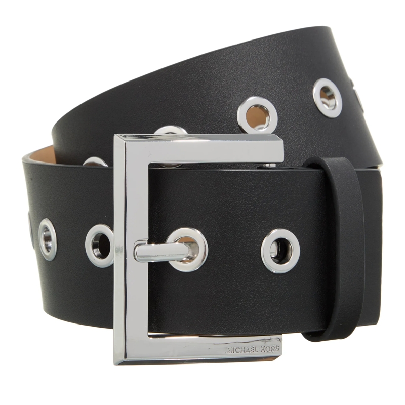 MICHAEL Michael Kors Taillengürtel Gürtel Aus Echtem Leder Black