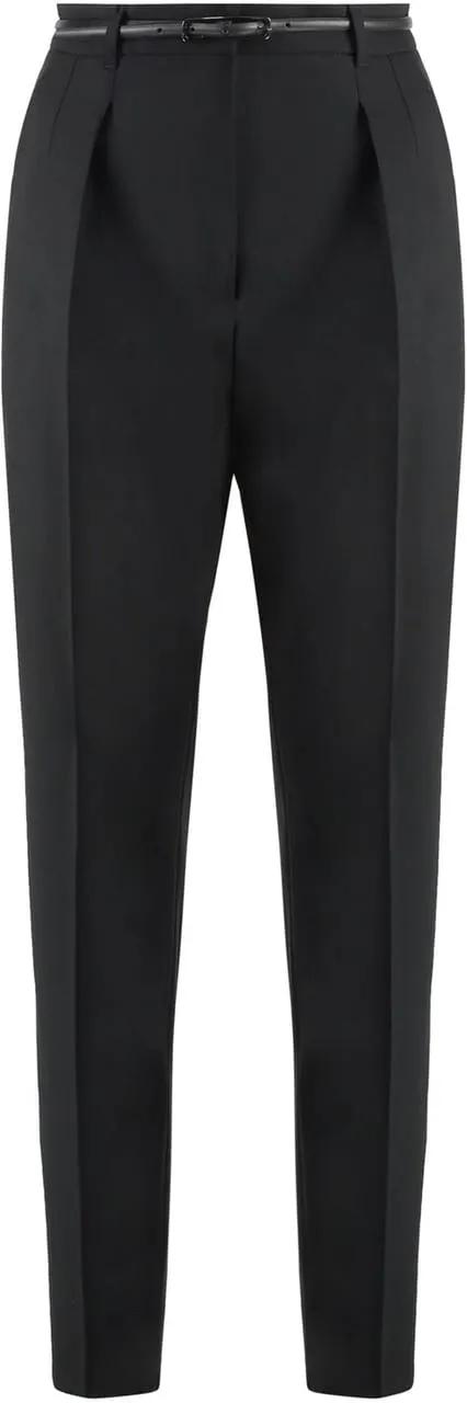 Thumbnail - Max Mara - Max Mara Studio Prosit Classic Pants - Größe 40 - schwarz