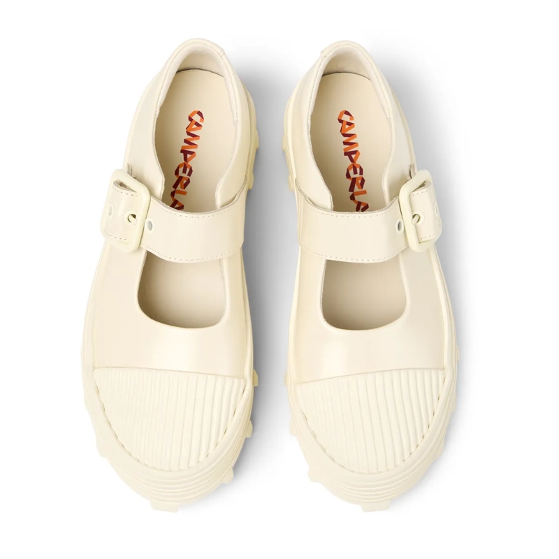 Camperlab Schnürschuhe Schnürschuhe Traktori weiss(Image 4)