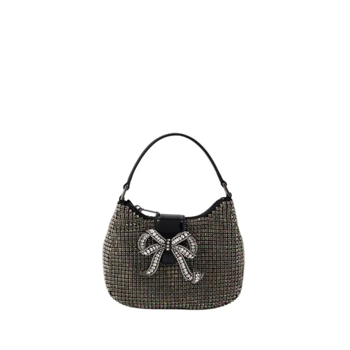 Self Portrait Schultertasche Rhinestone Crescent Shoulder Bag - Synthetic - Mul Multicolor