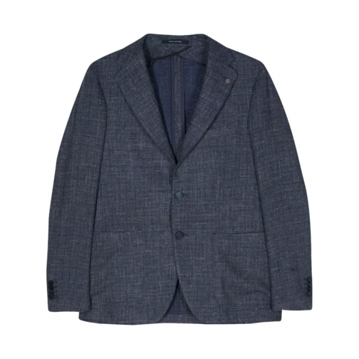 Tagliatore  Single Breasted Jacket Blue