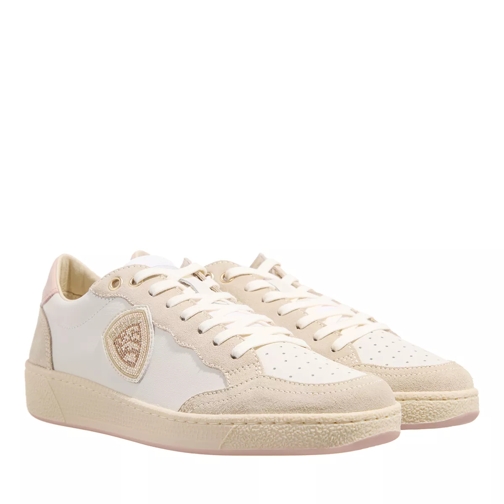 Blauer Olympia White/Nude Low-Top Sneaker